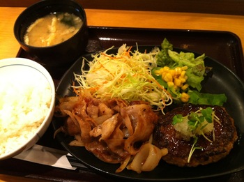 今夜は、定食もの