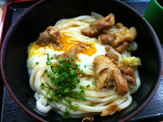 本日のお昼うどん