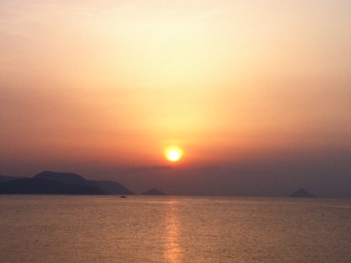 夕方のサンポート