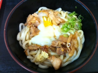 本日のお昼うどん