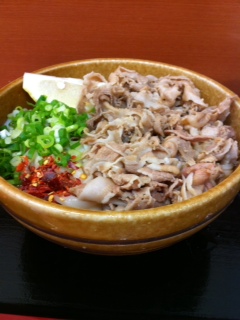 本日のお昼うどん