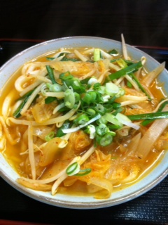 本日のお昼うどん