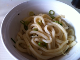 本日のお昼うどん