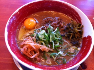 本日は、ラーメン