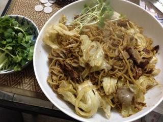 またまた、焼きそば