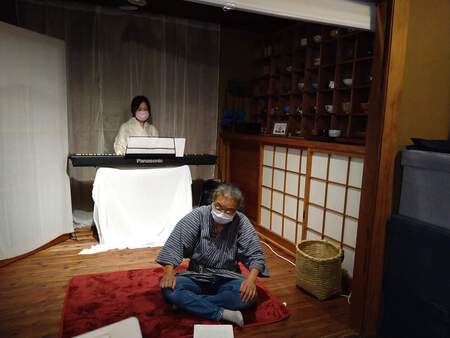 茶室演劇 「和敬静寂」形になってまいりました