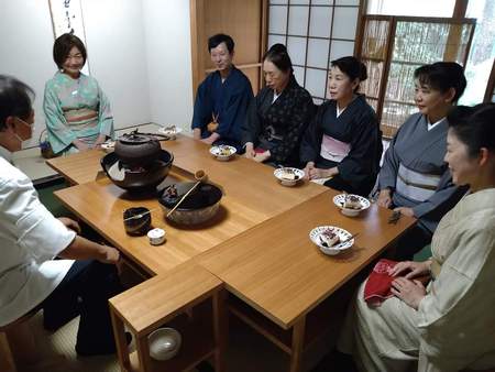 残月亭 水無月の茶粥茶会 6/12 記録 残月亭 水無月の茶粥茶会 6/12 記録