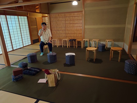 茶の湯の茶碗講座  梶山博史さん  at  中條文化振興財団