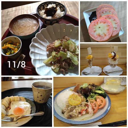 【食べたものlog 11/2〜11/8】