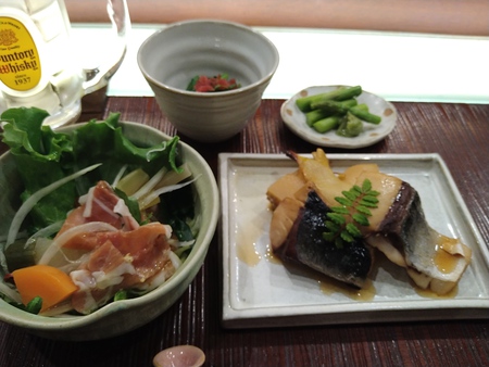 泰子のみせで晩ごはん