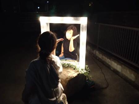 3年ぶりの石あかりロードでした! 3年ぶりの石あかりロードでした!