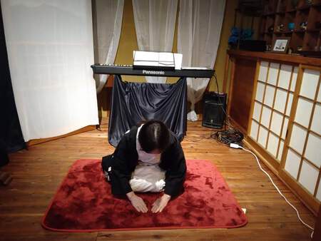 茶室演劇 「和敬静寂」形になってまいりました
