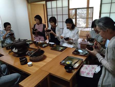 残月亭 水無月の茶粥茶会 6/12 記録 残月亭 水無月の茶粥茶会 6/12 記録