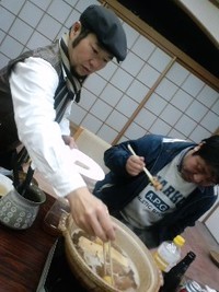 今から おでんを  喰う