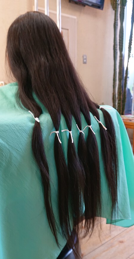 11歳のヘアドネーション