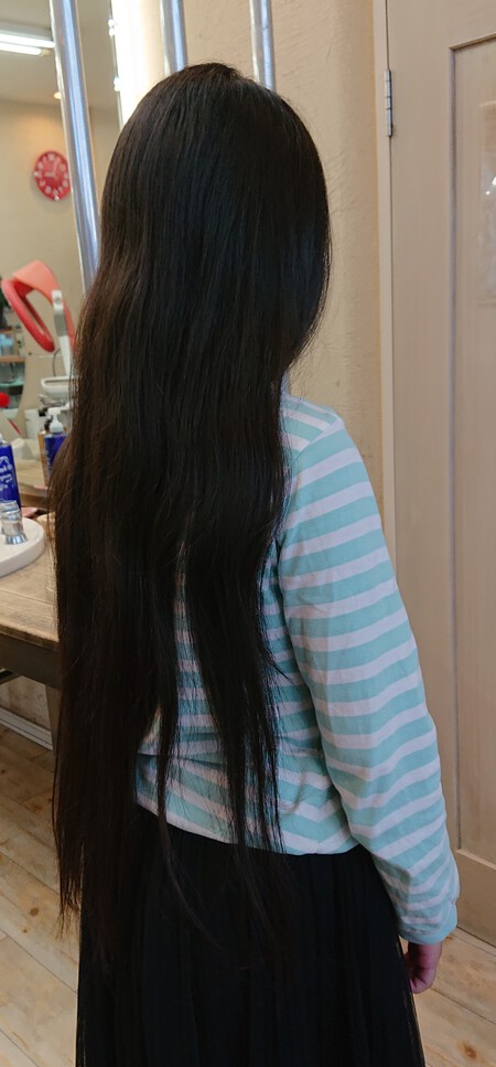 11歳のヘアドネーション