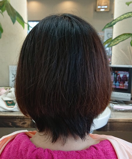 のびた髪を切る時は、せっかくなので(^^)