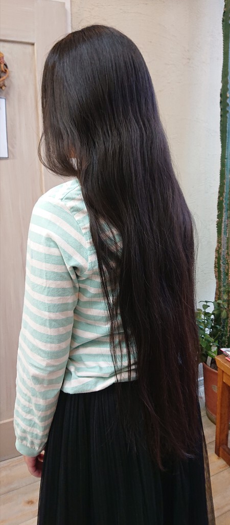 11歳のヘアドネーション