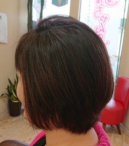 のびた髪を切る時は、せっかくなので(^^)