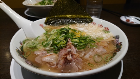 23時過ぎのラーメン