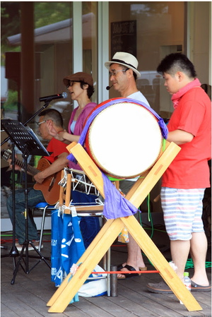7/4　仁尾「サンカフェライブ」でした♪