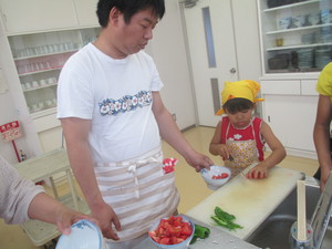 お料理って楽しいね・・・
