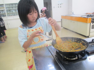お料理って楽しいね・・・