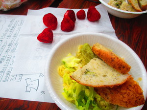 ドライ苺&試食･･･