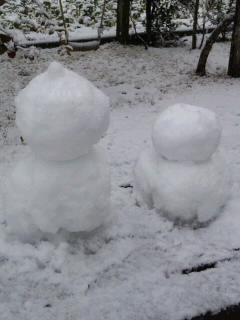 子供は雪の子