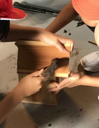 巣箱作りありがとうございました。　今