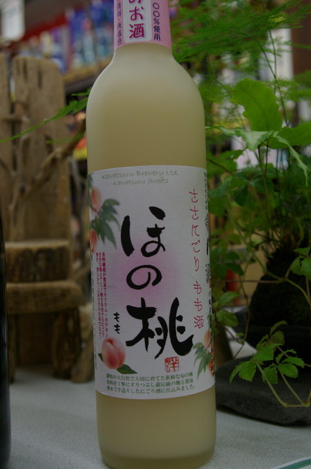 桃のお酒！？(^_-)-☆