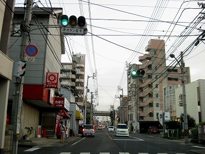 信号待ちの風景