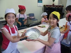 笑顔で子供料理inアルテ