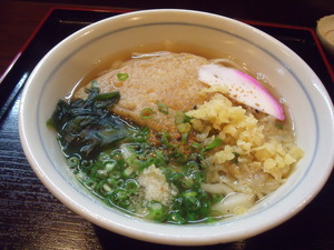 「橙や」きつねうどん