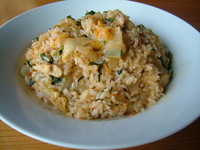 簡単豚キムチ炒飯