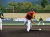 桑田さんの始球式～徳島エンジョイ☆プロスポーツデー～