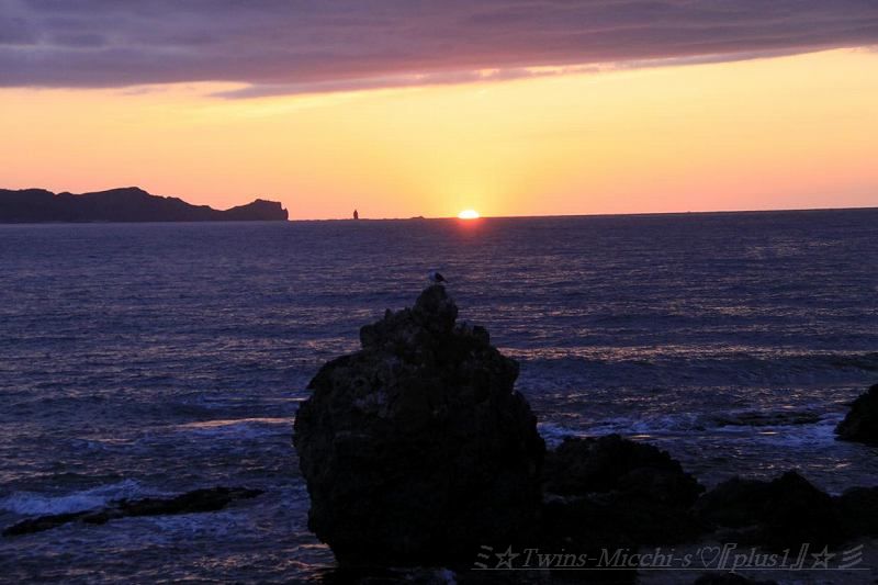 神威岬の夕焼け5