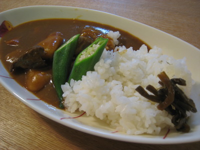 カレーの付け合わせは何ですか？小豆島「芋つる佃煮」☆