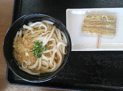 今日のうどん　火曜日　その②　「上乃うどん」