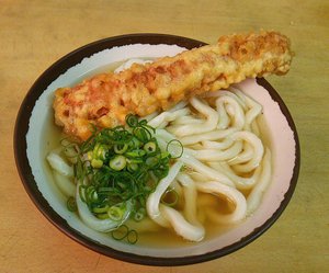 今日のうどん土曜日　「オビカ食品」