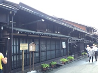 高山の街並みと火災への対策