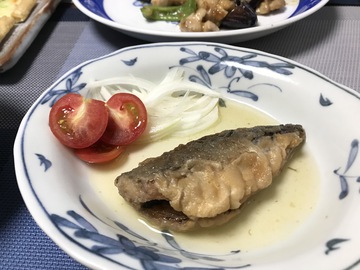 アジの三杯酢漬け