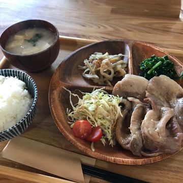 大きな生姜焼き！