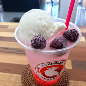 ベリークリームソーダー♪☆オッティモアイス入り