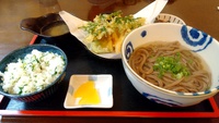 山里庵で木曜日限定定食