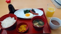 ジョイフルで438円の目玉焼き朝食