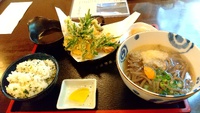 山里庵でお蕎麦