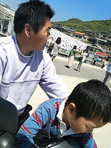 【男木島へ】まっつんに孫がっ！？