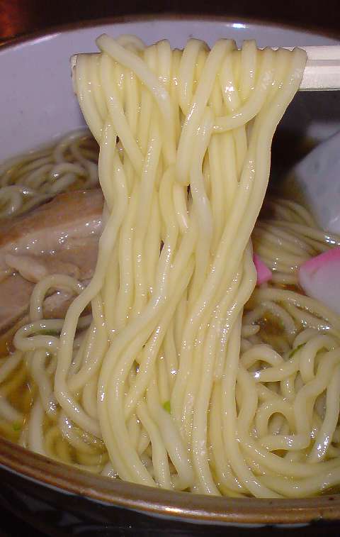 今日の　「中華そば」　月曜日