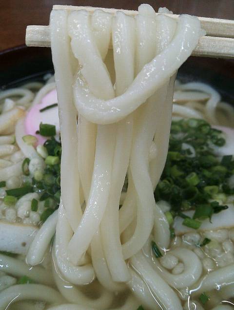 今日のうどん　月曜日
